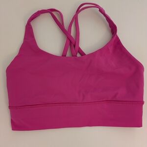 Women's Pink Sports Bra